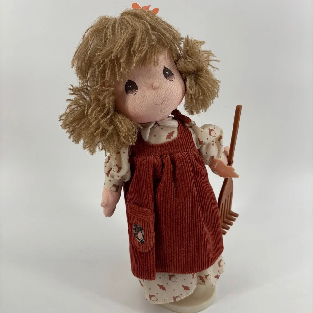 Vintage‎ 80's Precious Moments Applause Girl Plush Doll 12